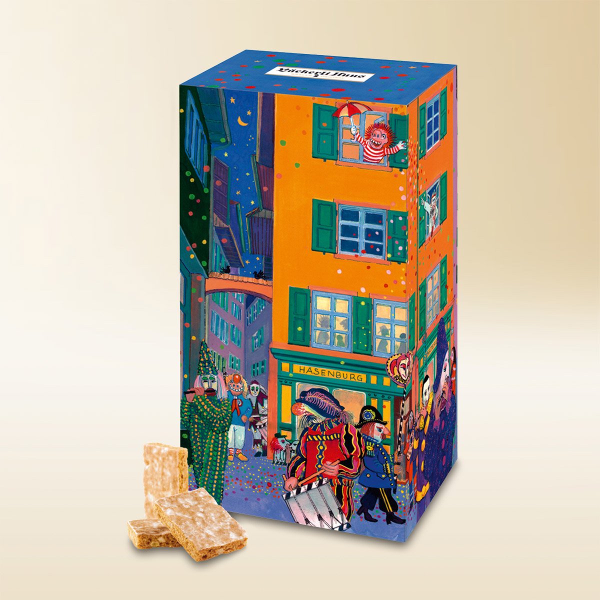 Basler Läckerli Original in Fasnachtspackung 1kg