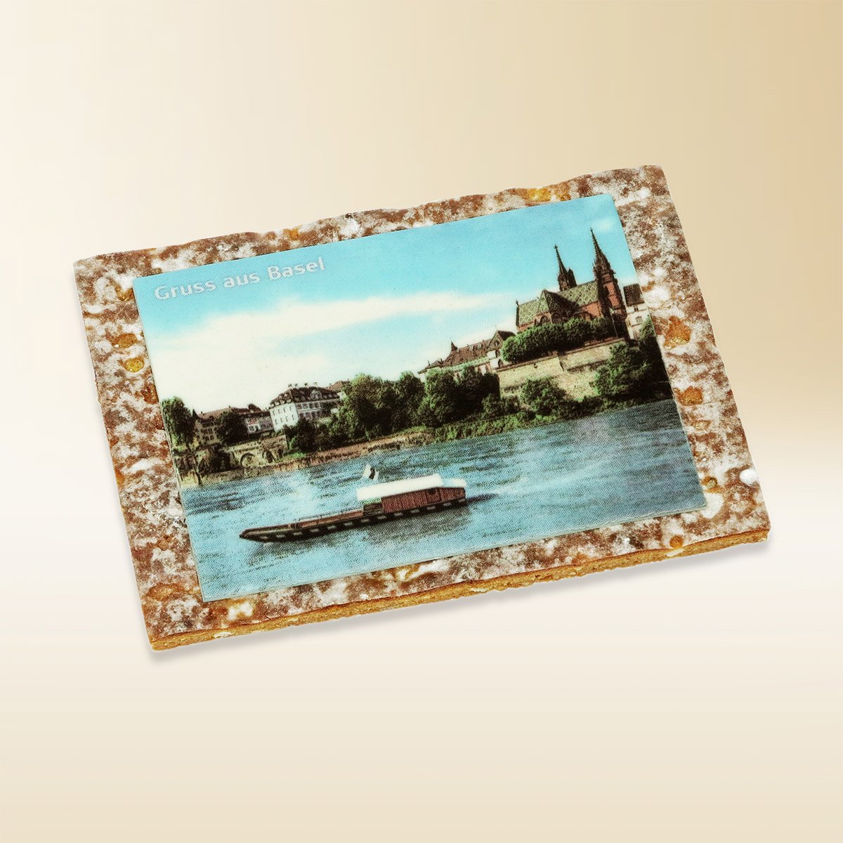 Läckerli Postkarte Basel 110g