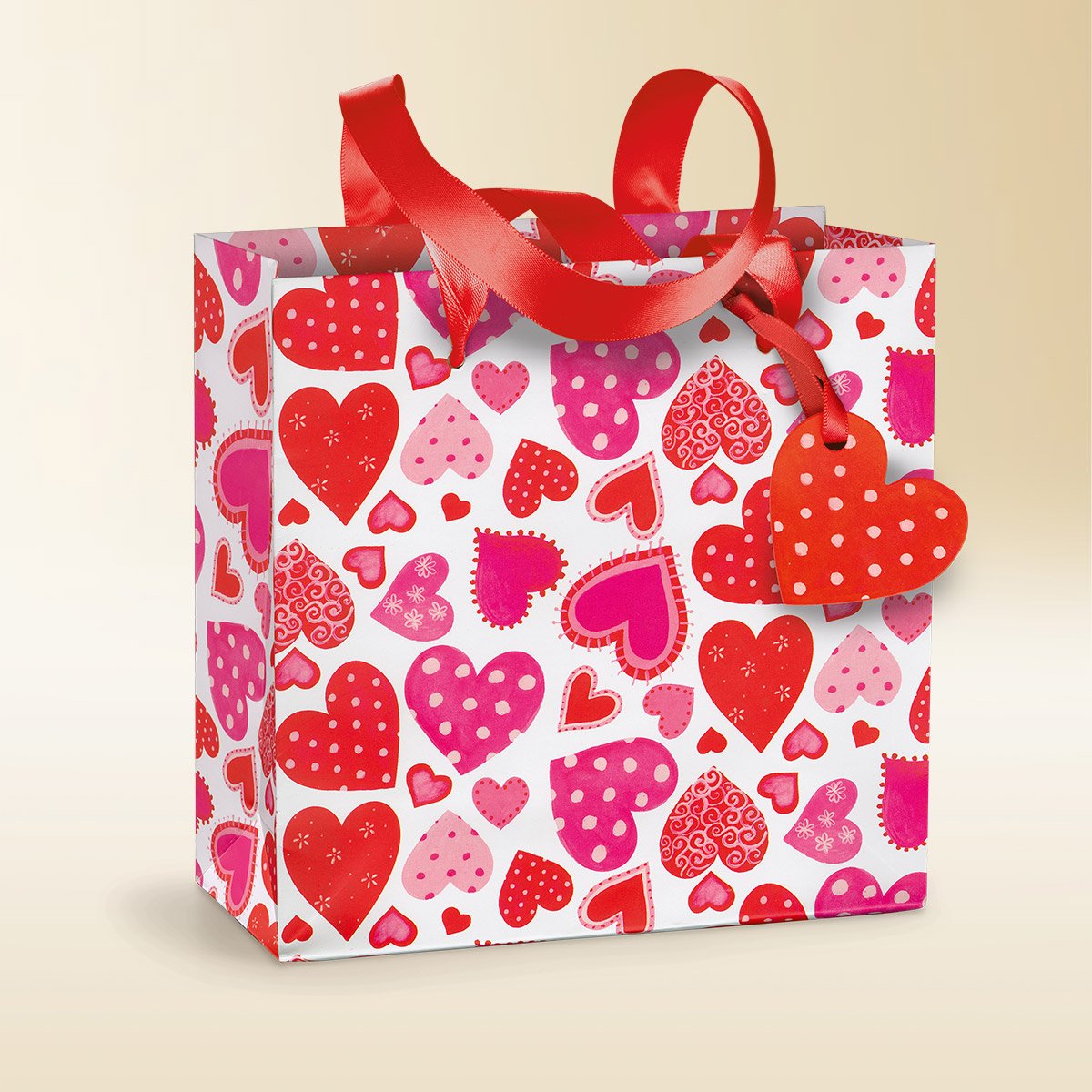 Gift bag Hearts 340g
