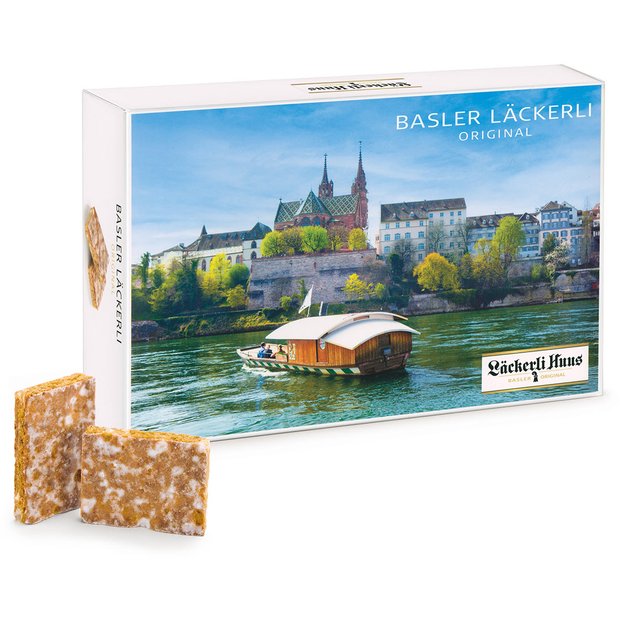 Packung Rhein & Münster 540g, Basler Läckerli Original