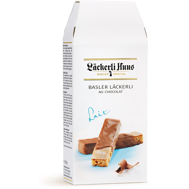 Basler Läckerli au chocolat lait 120g