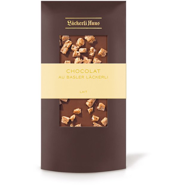 Chocolat au Basler Läckerli lait 100g