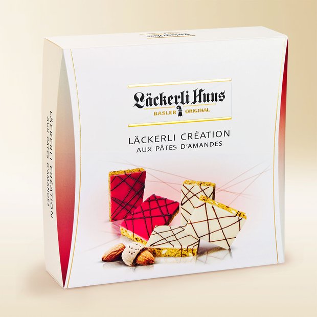 Läckerli création aux pâtes d'amandes, 240g