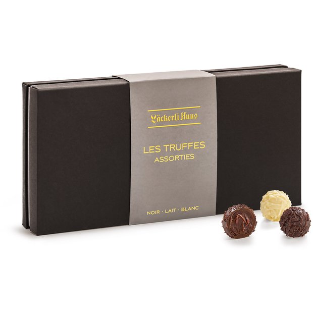 Les Truffes assorties noir lait blanc 225g