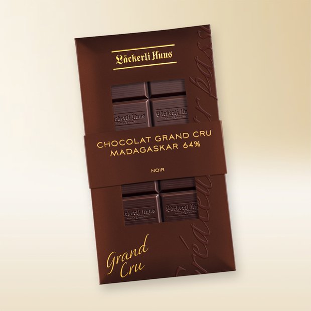 Chocolat Grand Cru Madagascar 64% noir 80g