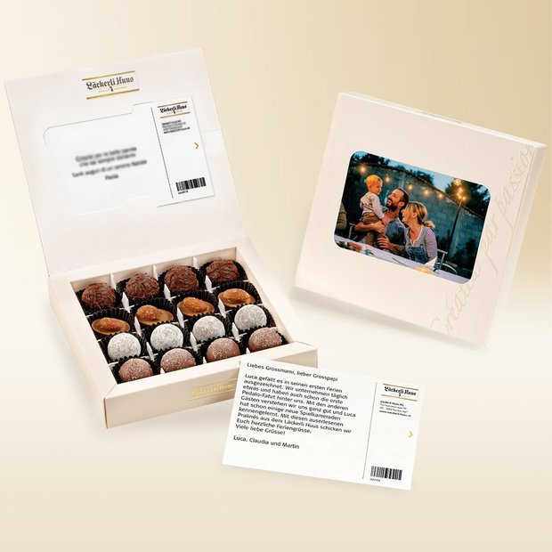 Individual chocolate box 16 pieces