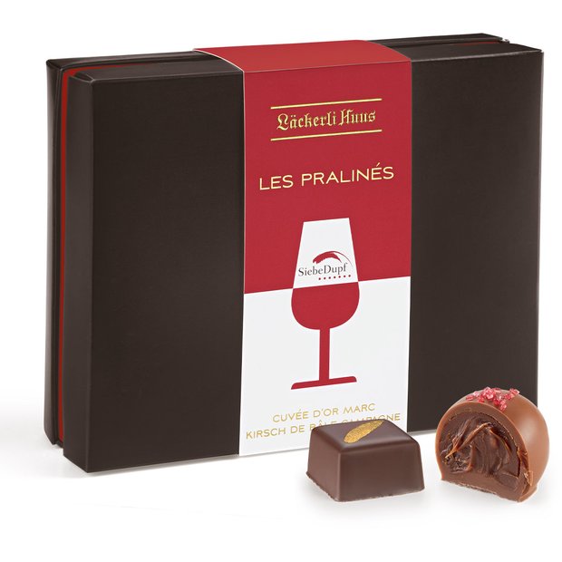 Les Pralinés SiebeDupf Kirsch, Cuvée d’or Marc, 127g