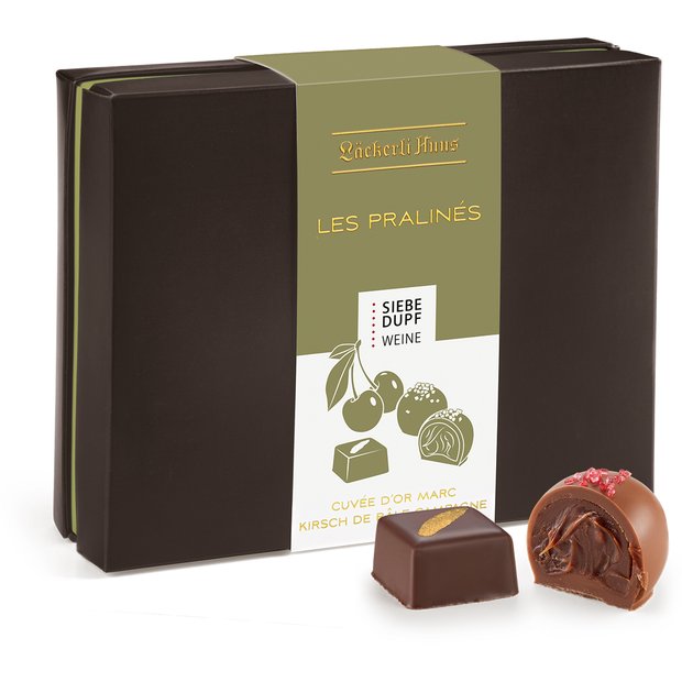 Les Pralinés SiebeDupf Kirsch, Cuvée d’or Marc, 127g