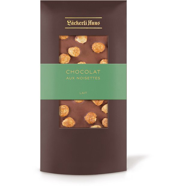 Chocolat aux noisettes lait 100g