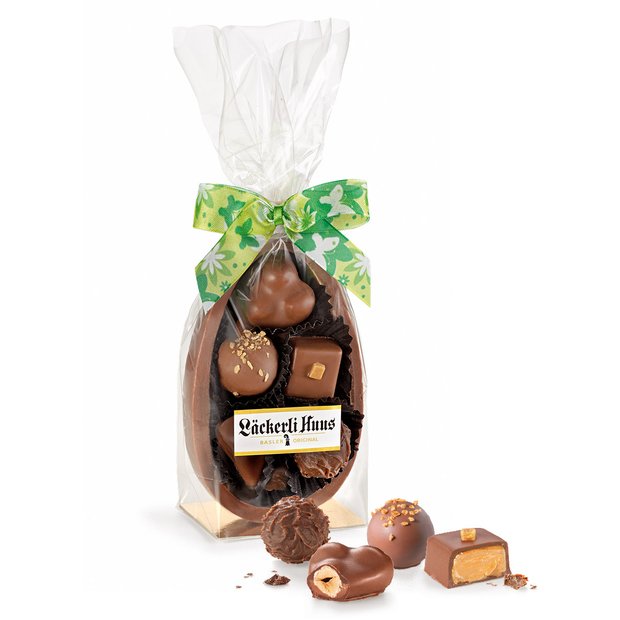 Osterei Chocolat lait et Pralinés 175g