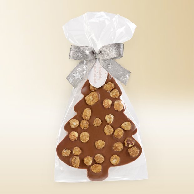 Chocolate Christmas tree aux noisettes au lait 100g