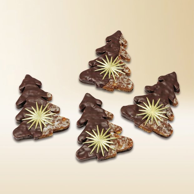 Läckerli fir chocolate - set with 4 pieces, 120g