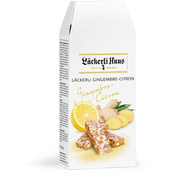 Läckerli au gingembre et citron, 150g