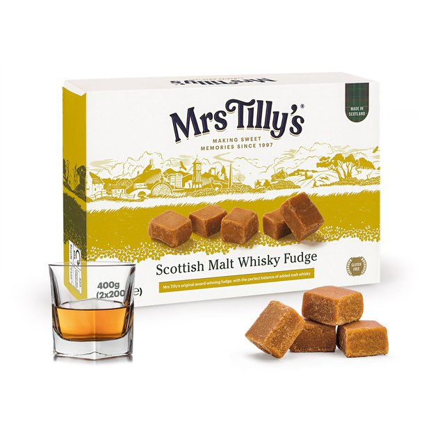 Scottish Malt Whisky Fudge, 400g