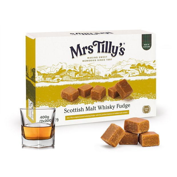 Scottish Malt Whisky Fudge, 400g