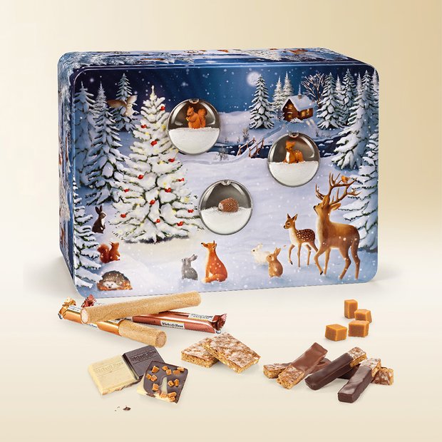 Boîte Noël À l'orée du bois, Assortiment 975g