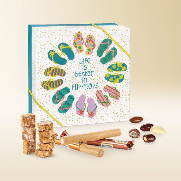Geschenkbox Flip-Flops, 390g