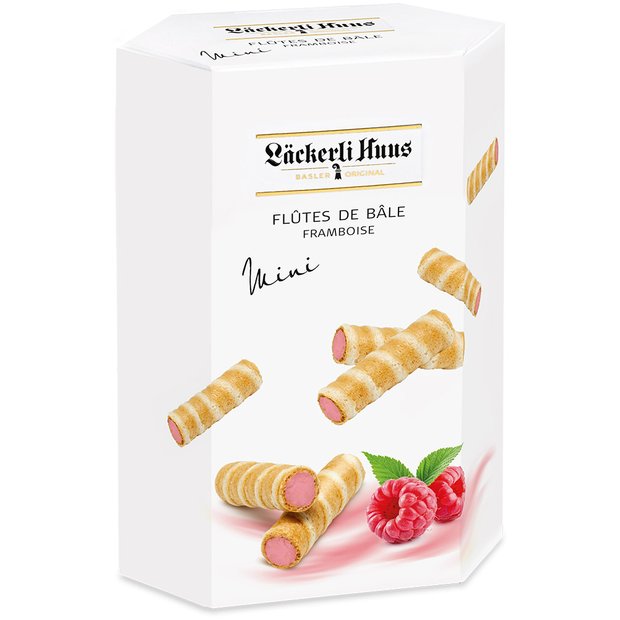 Flûtes de Bâle Mini Himbeer, 155g