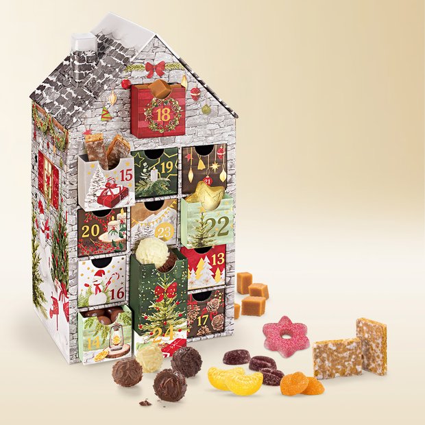 Adventskalender Häuschen 480g