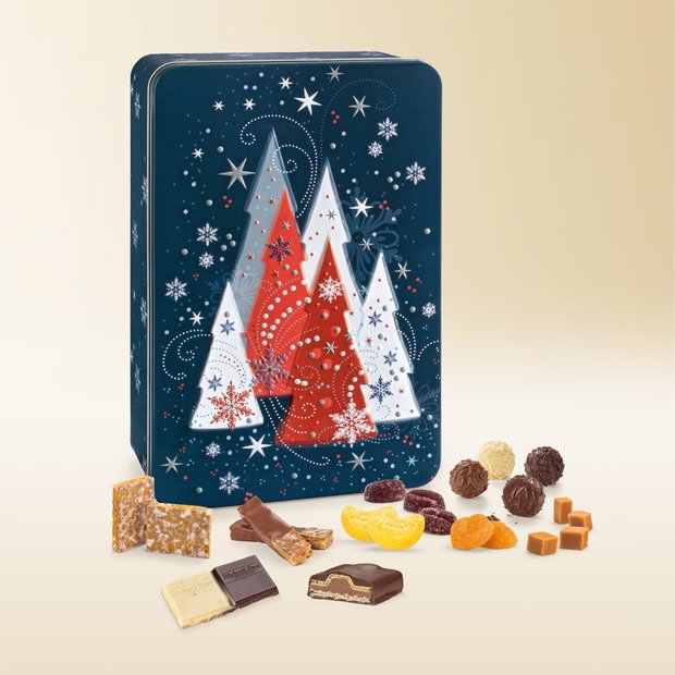Grande boîte Sapins de Noël 1710g