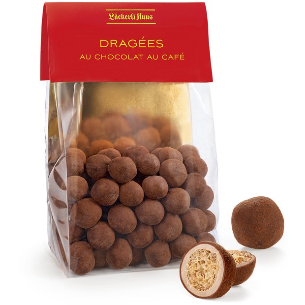 Dragées au chocolat au café