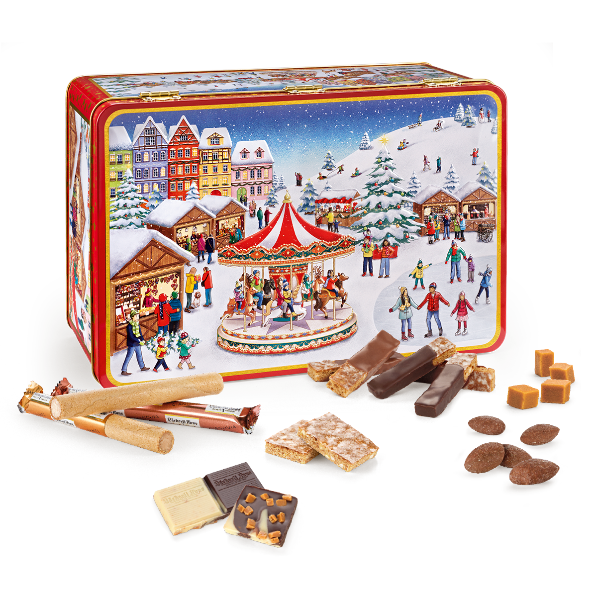 Pop-Up Truhe Weihnachtsstimmung 1080g