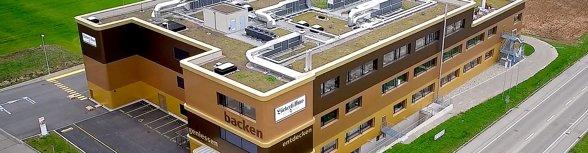 [Translate to Englisch:] Infrastruktur mit Minergie Baustandard